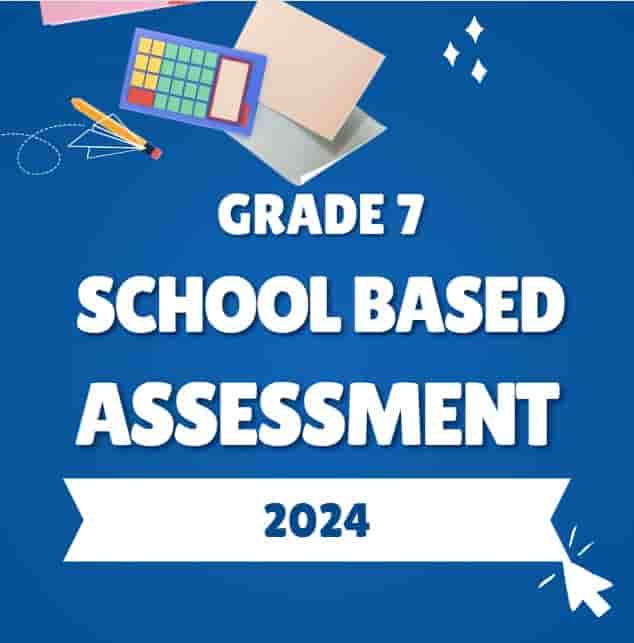 7th class school based assessment 2024